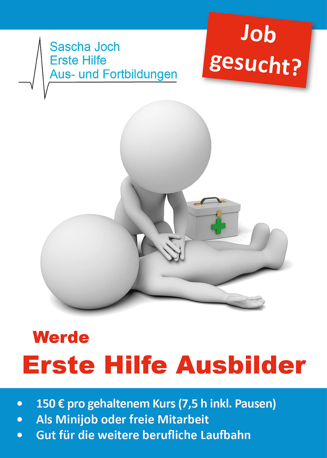 Flyer Jobs Vorderseite Flyer Jobs Vorderseite